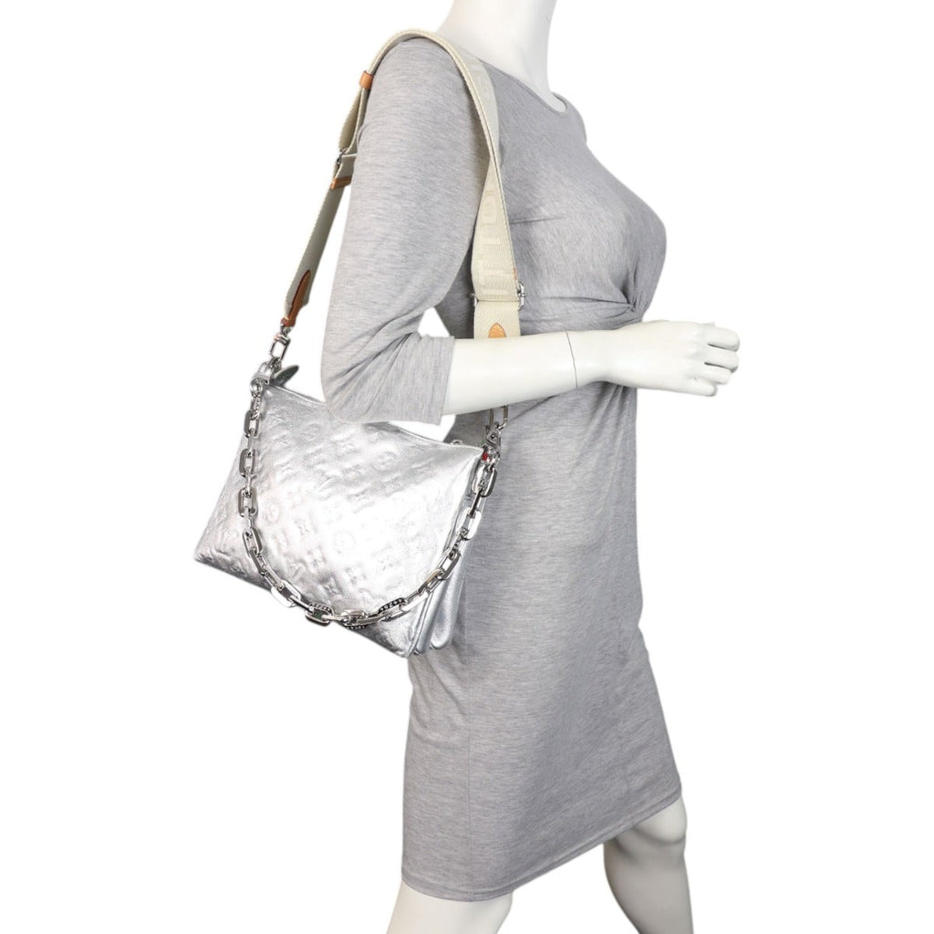Louis Vuitton Coussin PM Monogram Embossed Lambskin