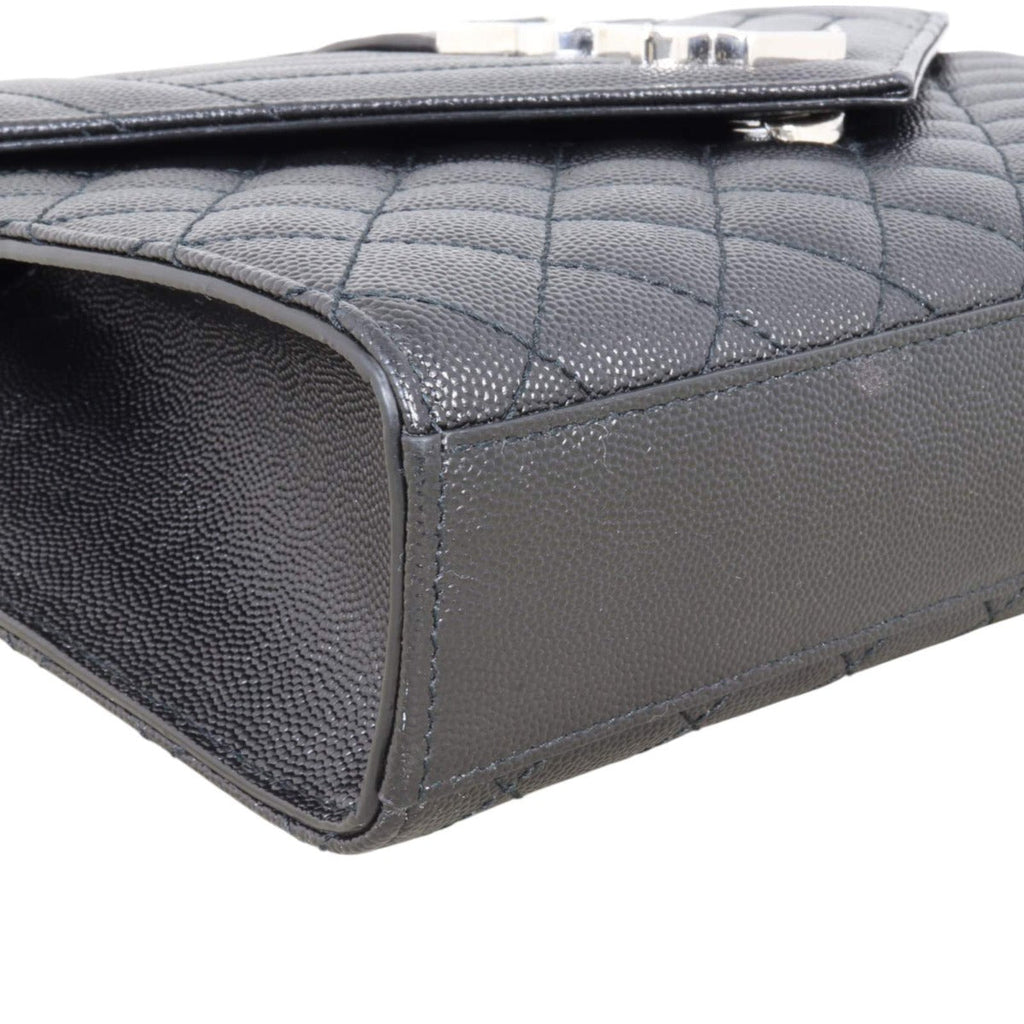 Saint Laurent Monogram Mix Matelasse Envelope Chain Bag Medium