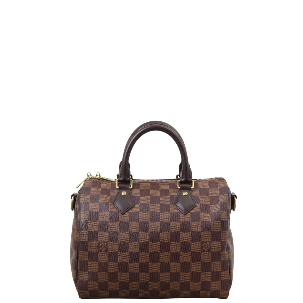 Louis Vuitton Speedy 25 Bandouliere Damier Ebene