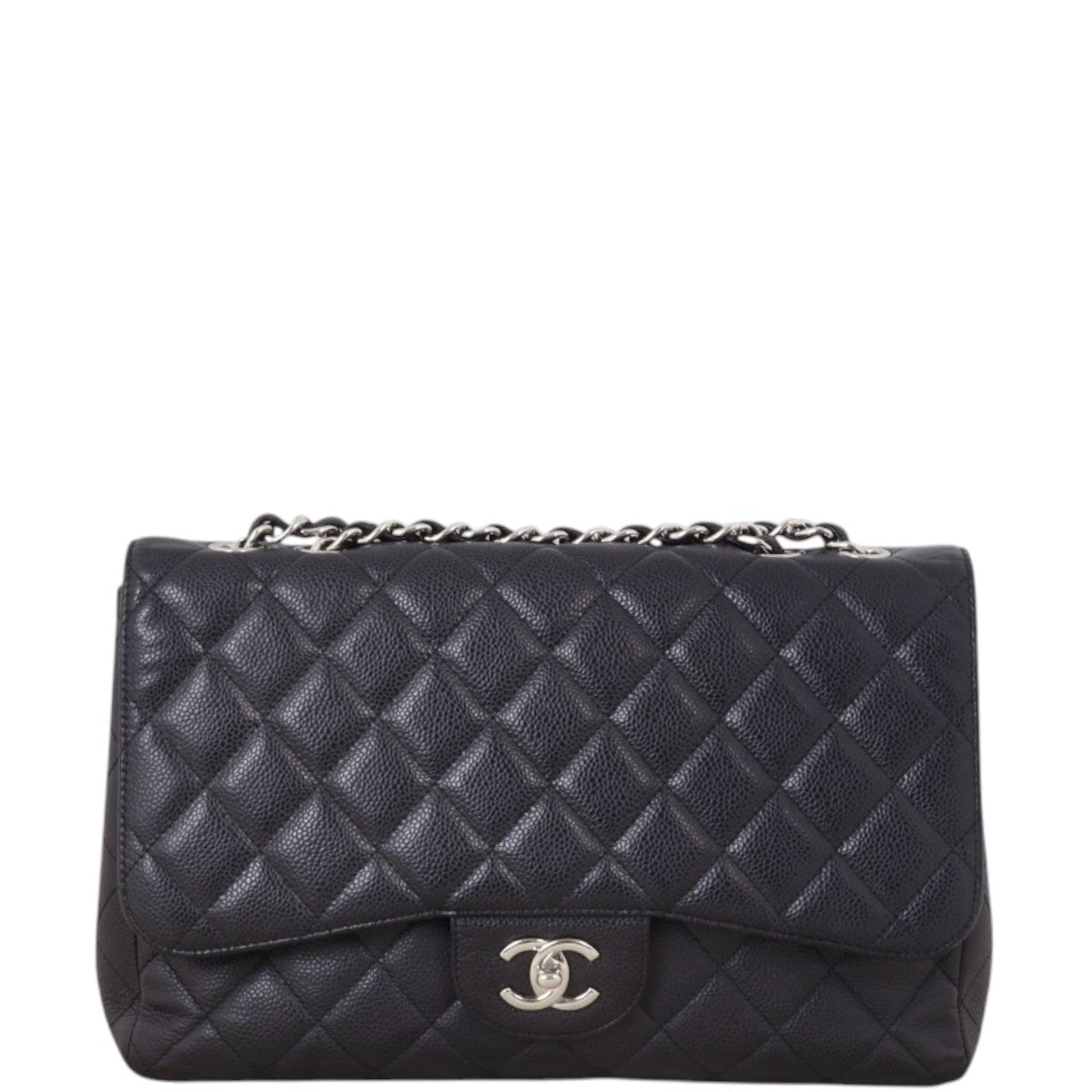Chanel Classic Single Flap Jumbo Caviar