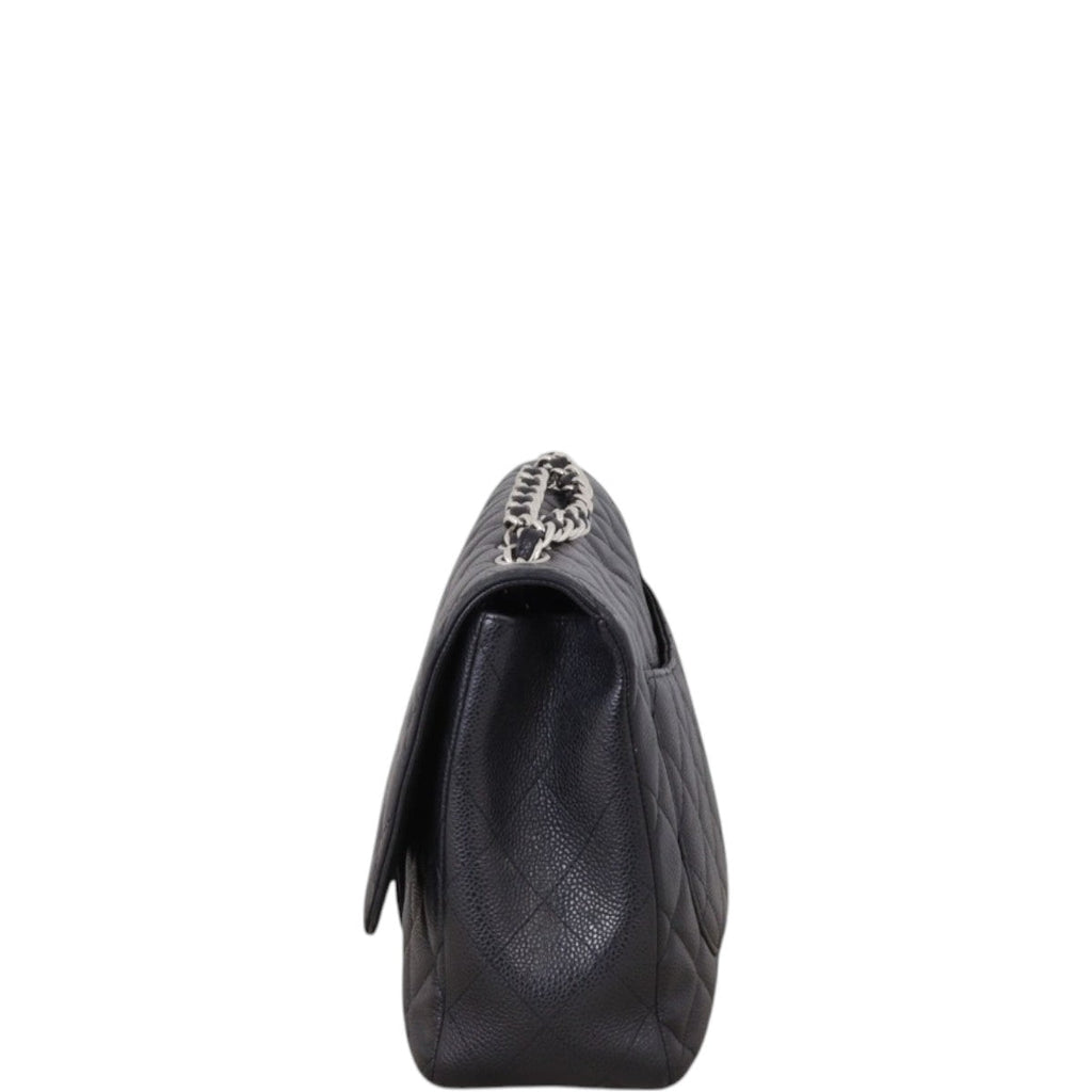 Chanel Classic Single Flap Jumbo Caviar
