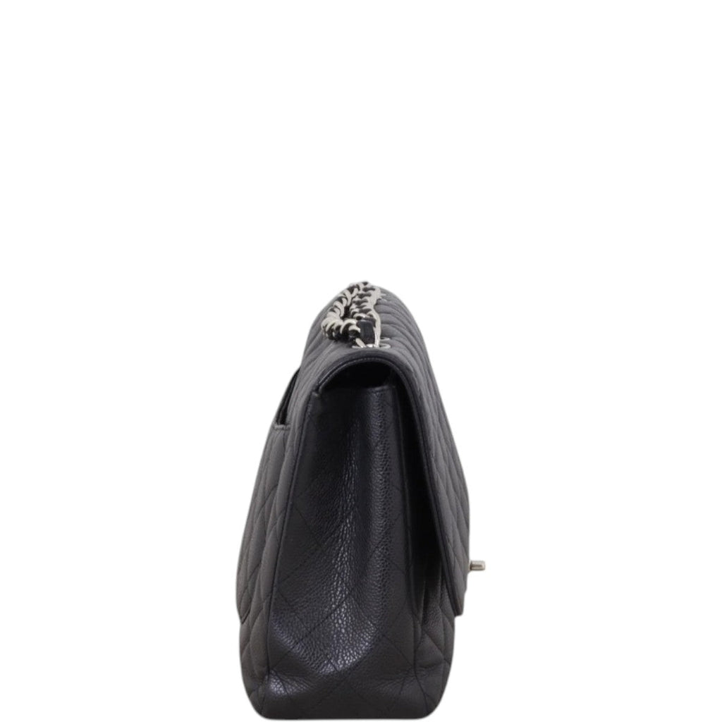 Chanel Classic Single Flap Jumbo Caviar