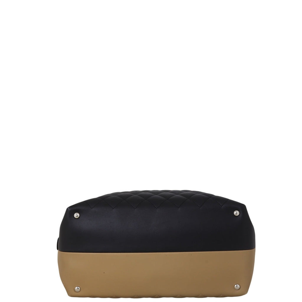 Chanel CC Bicolour Bowling Bag