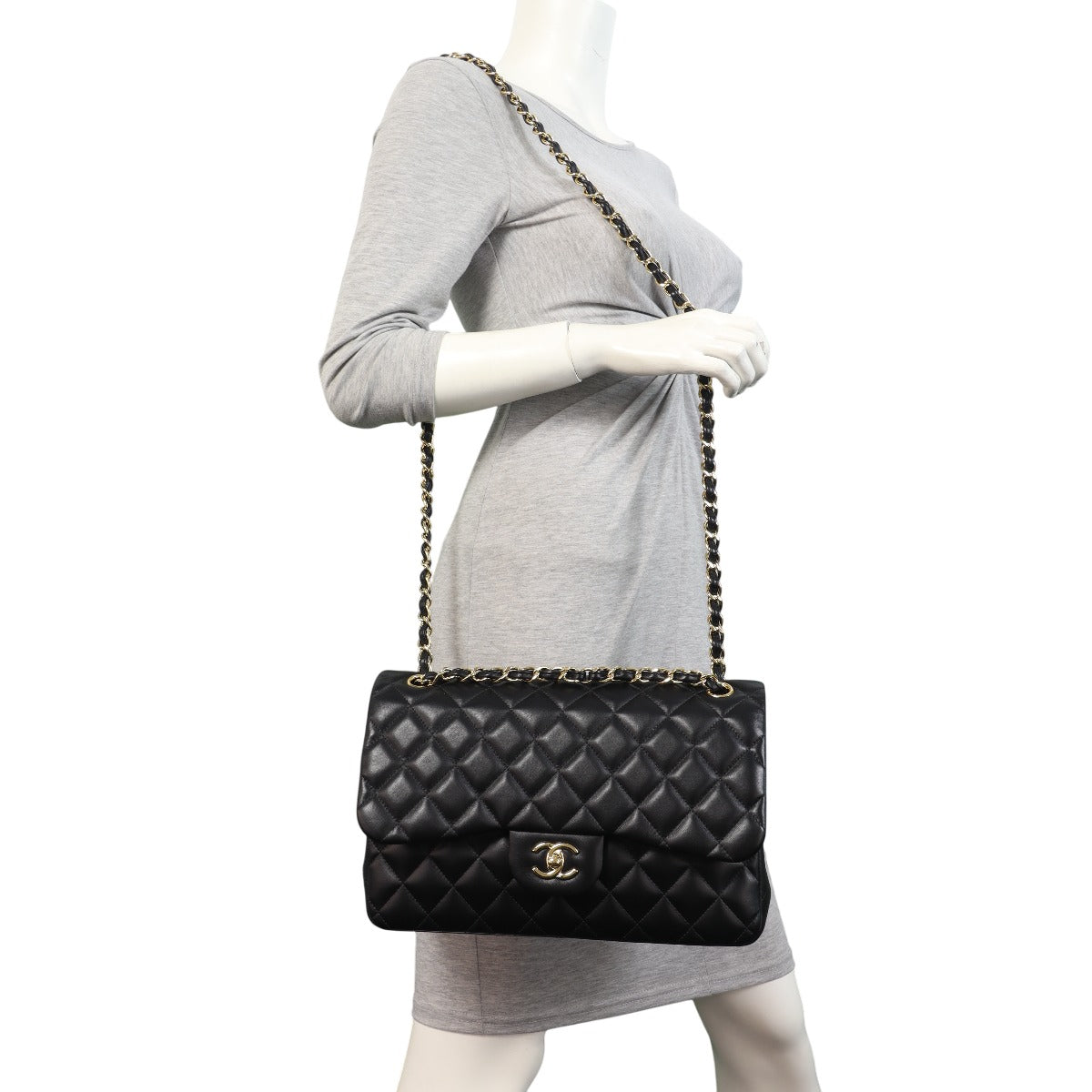 Chanel Classic Double Flap Jumbo Lambskin