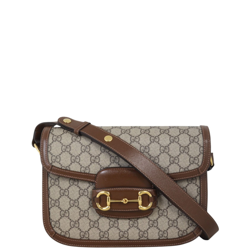 Gucci GG Supreme Horsebit 1955 Shoulder Bag