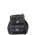 Chanel Duma Quilted Backpack Mini