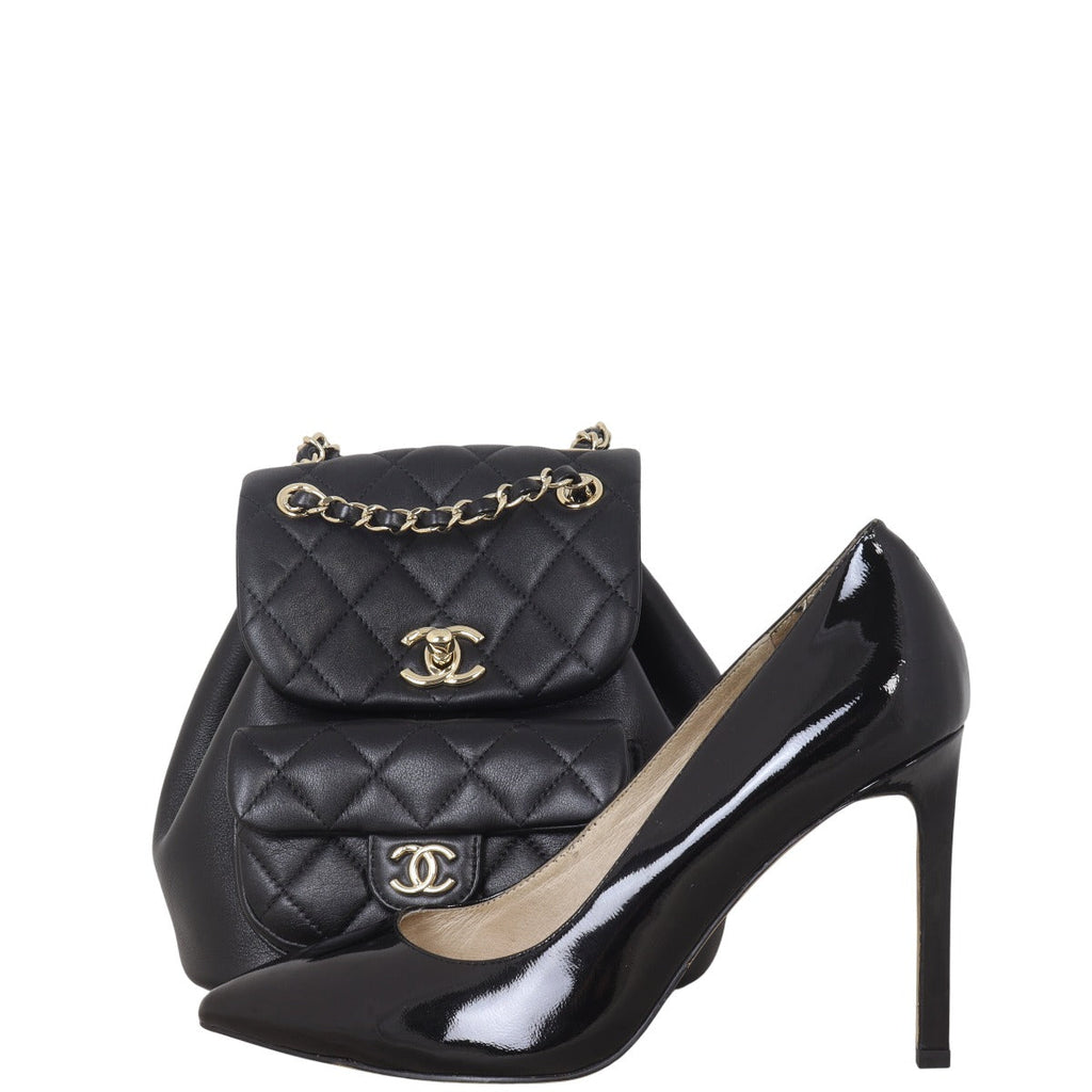 Chanel Duma Quilted Backpack Mini