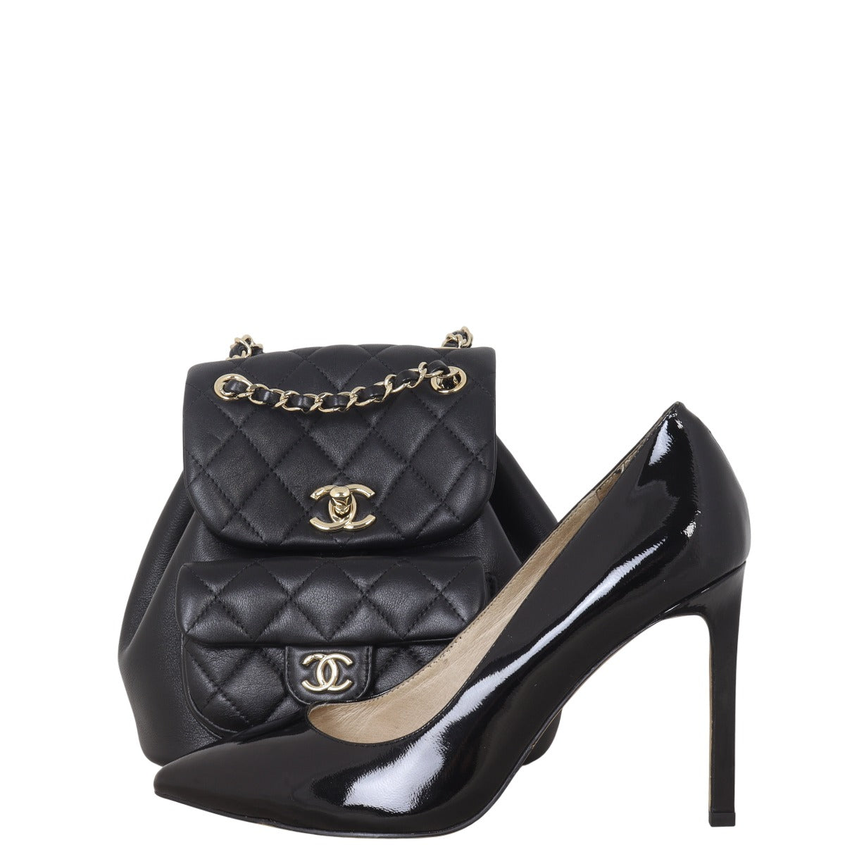 Chanel Duma Quilted Backpack Mini