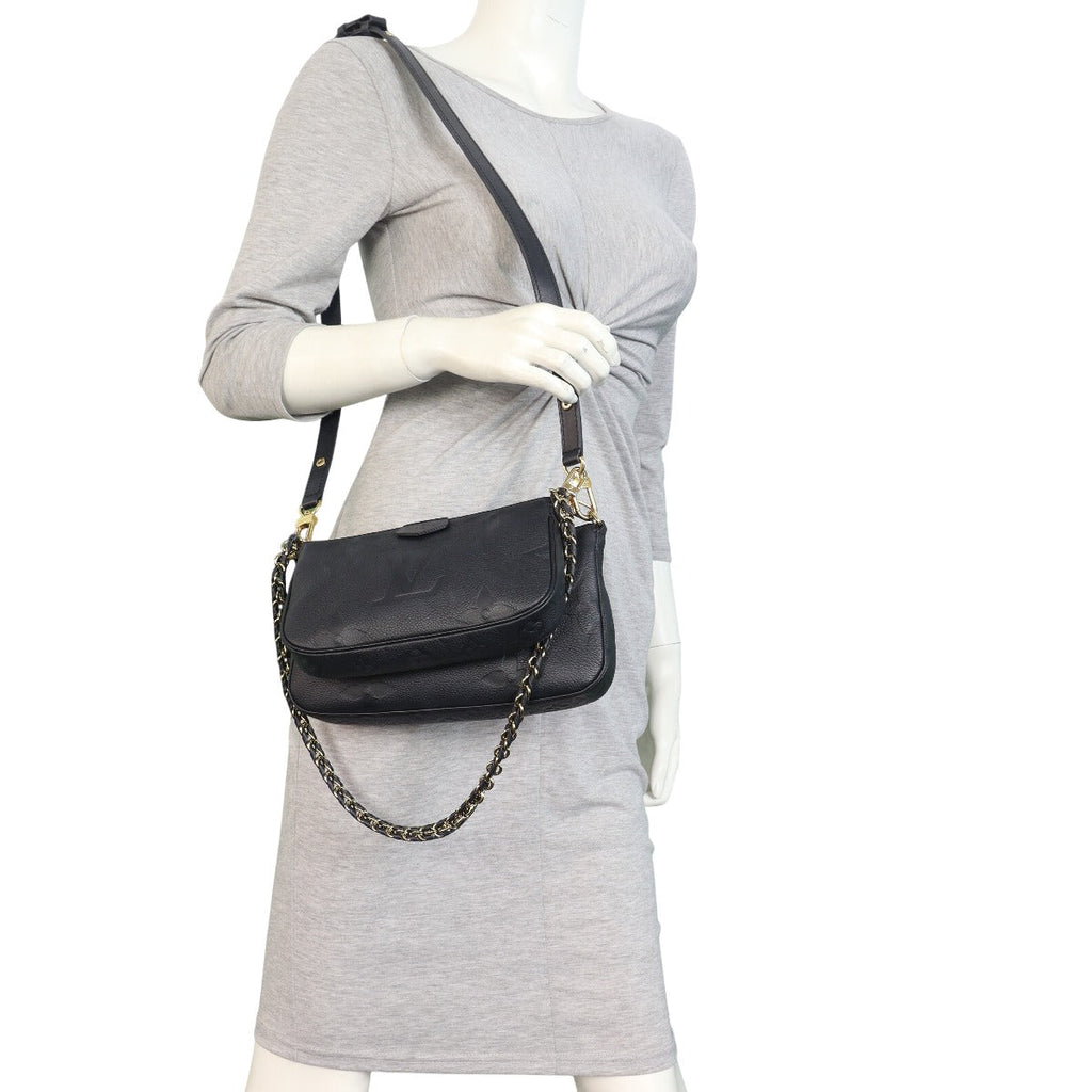 Louis Vuitton Multi Pochette Accessoires Monogram Empreinte