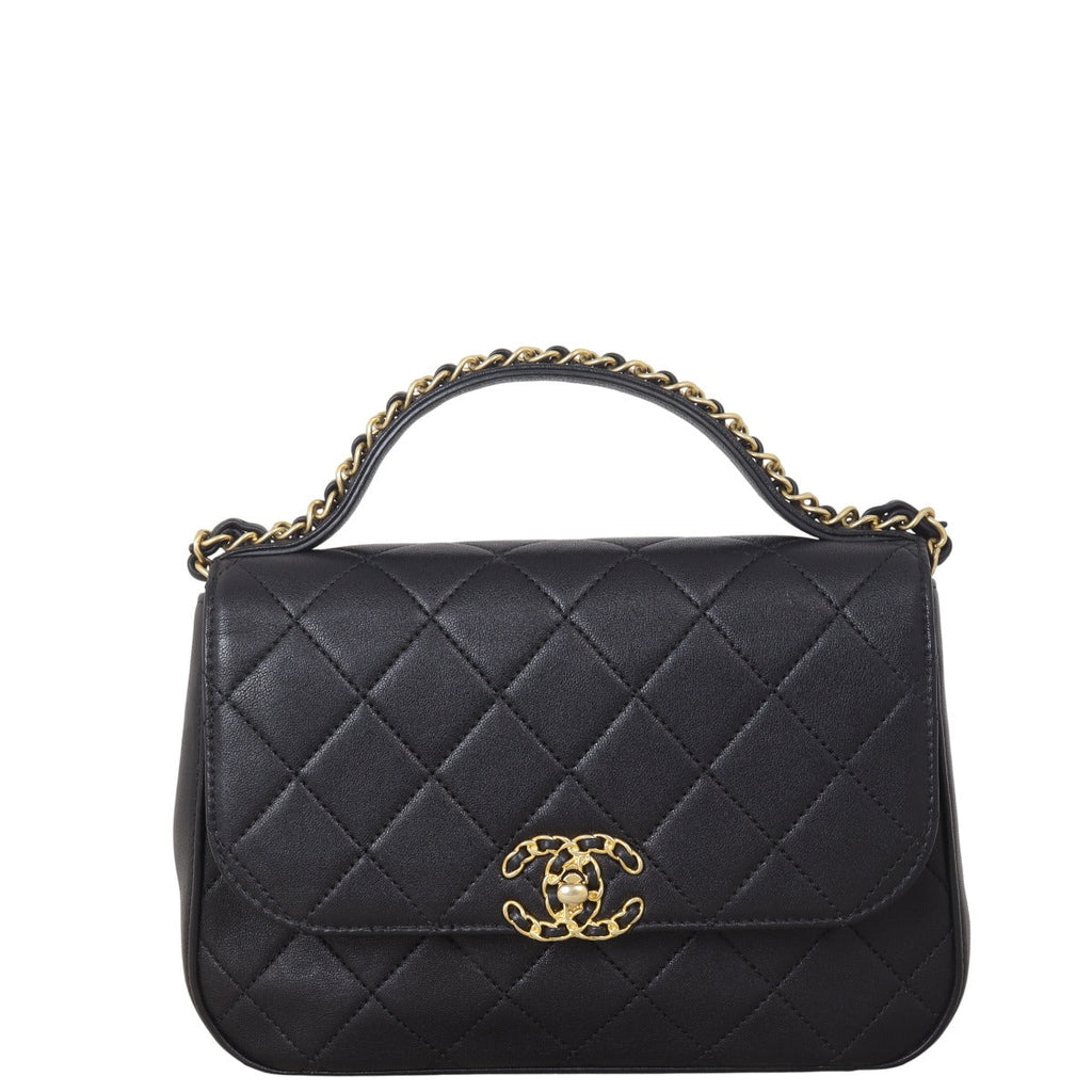Chanel 19 Infinity Chain Top Handle Small