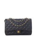 Chanel Classic Double Flap Jumbo Caviar