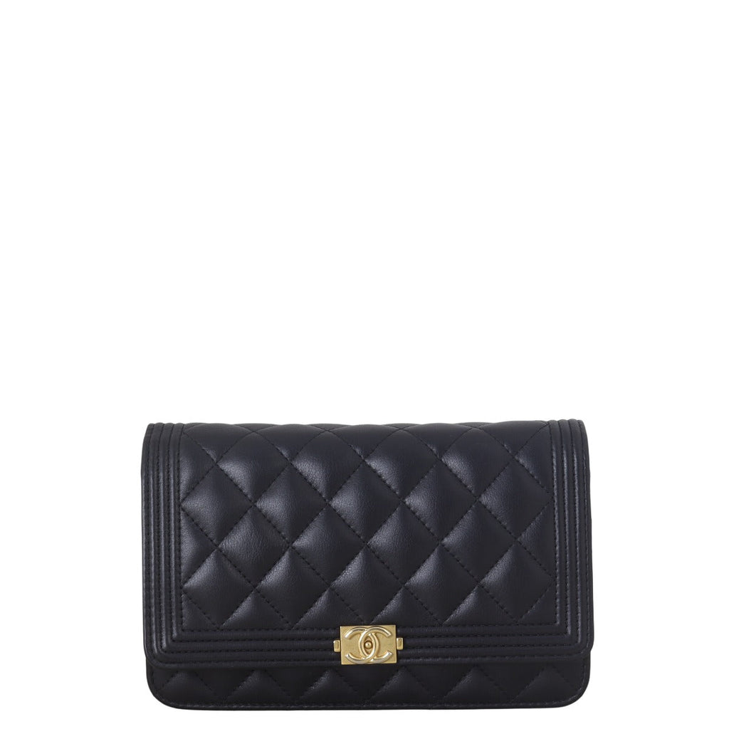 Chanel Boy Wallet on Chain