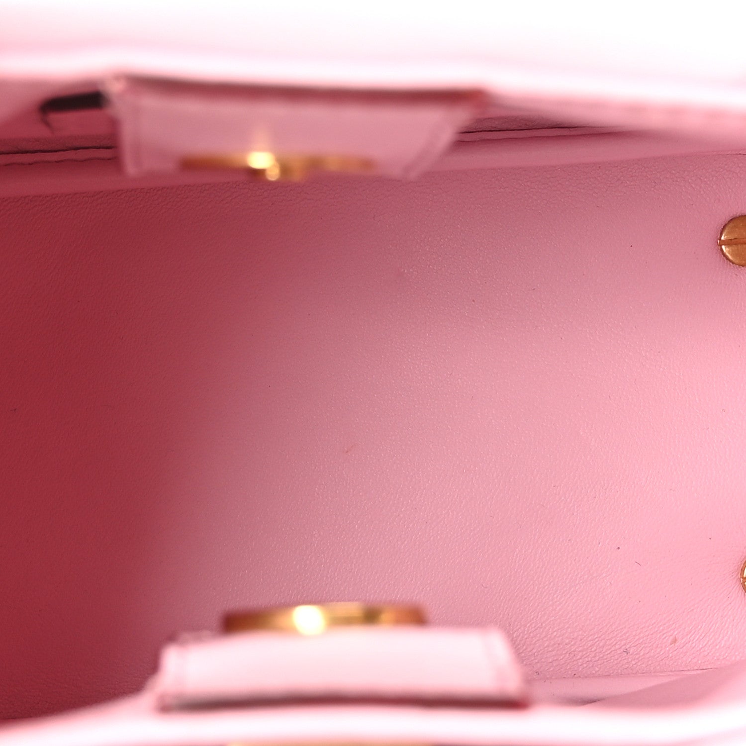 Nappa Mini Roman Stud The Handle Bag Pink Borealis