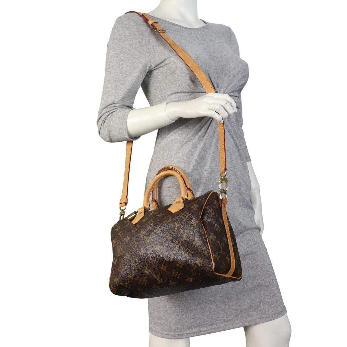 Louis Vuitton Speedy 25 Bandouliere Monogram