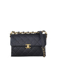 Chanel Chain Bar Top Handle Flap Bag