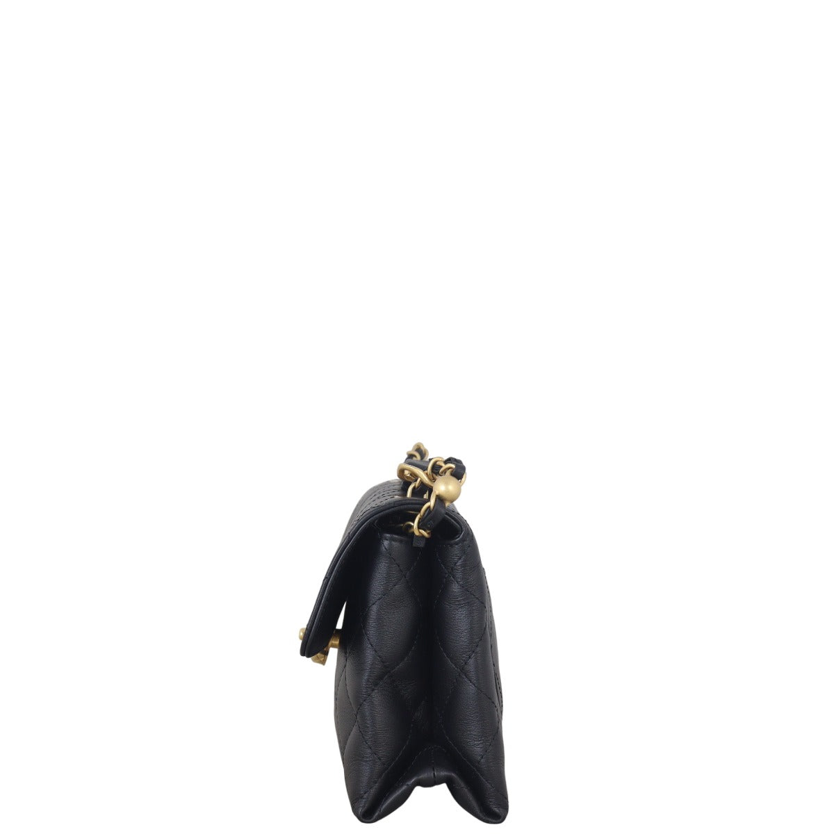 Chanel Chain Bar Top Handle Flap Bag