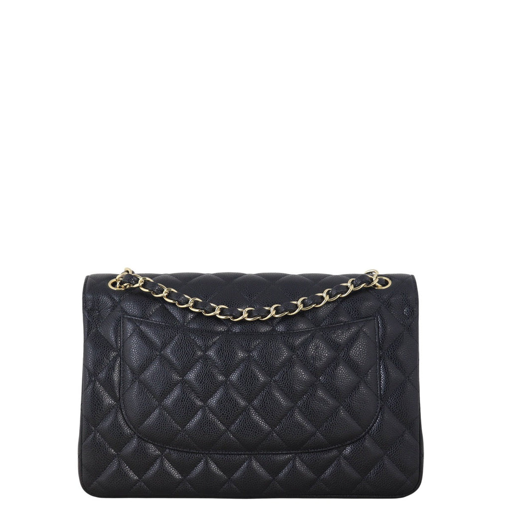 Chanel Classic Double Flap Jumbo Caviar