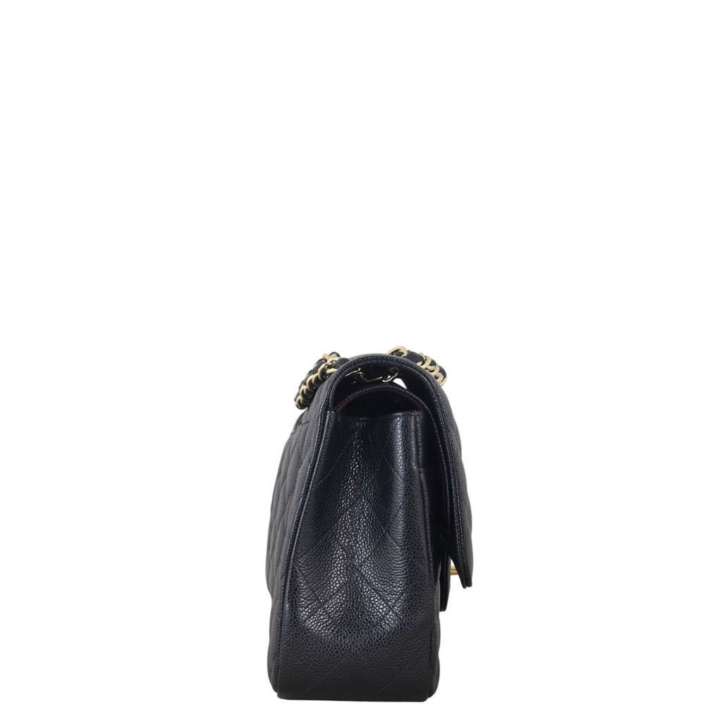 Chanel Classic Double Flap Jumbo Caviar