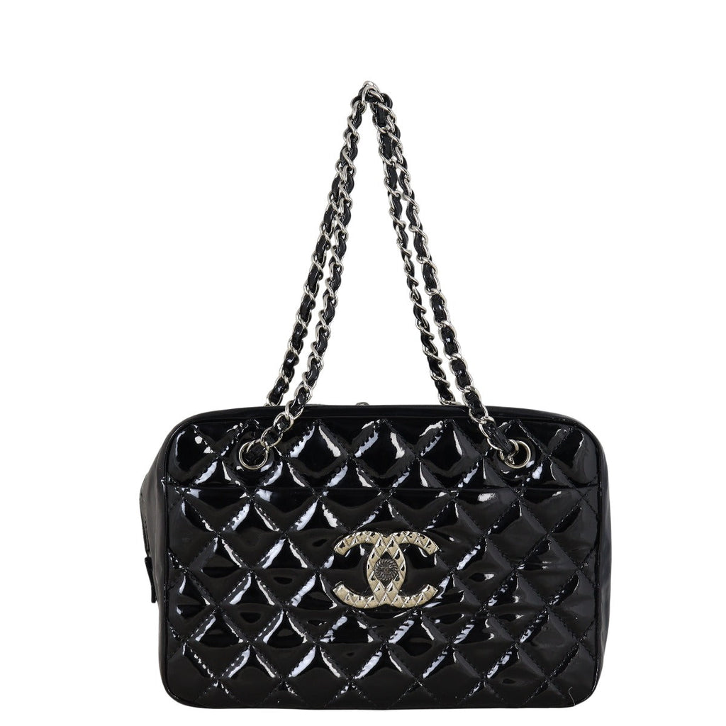 Chanel Brilliant Patent Camera Bag Large