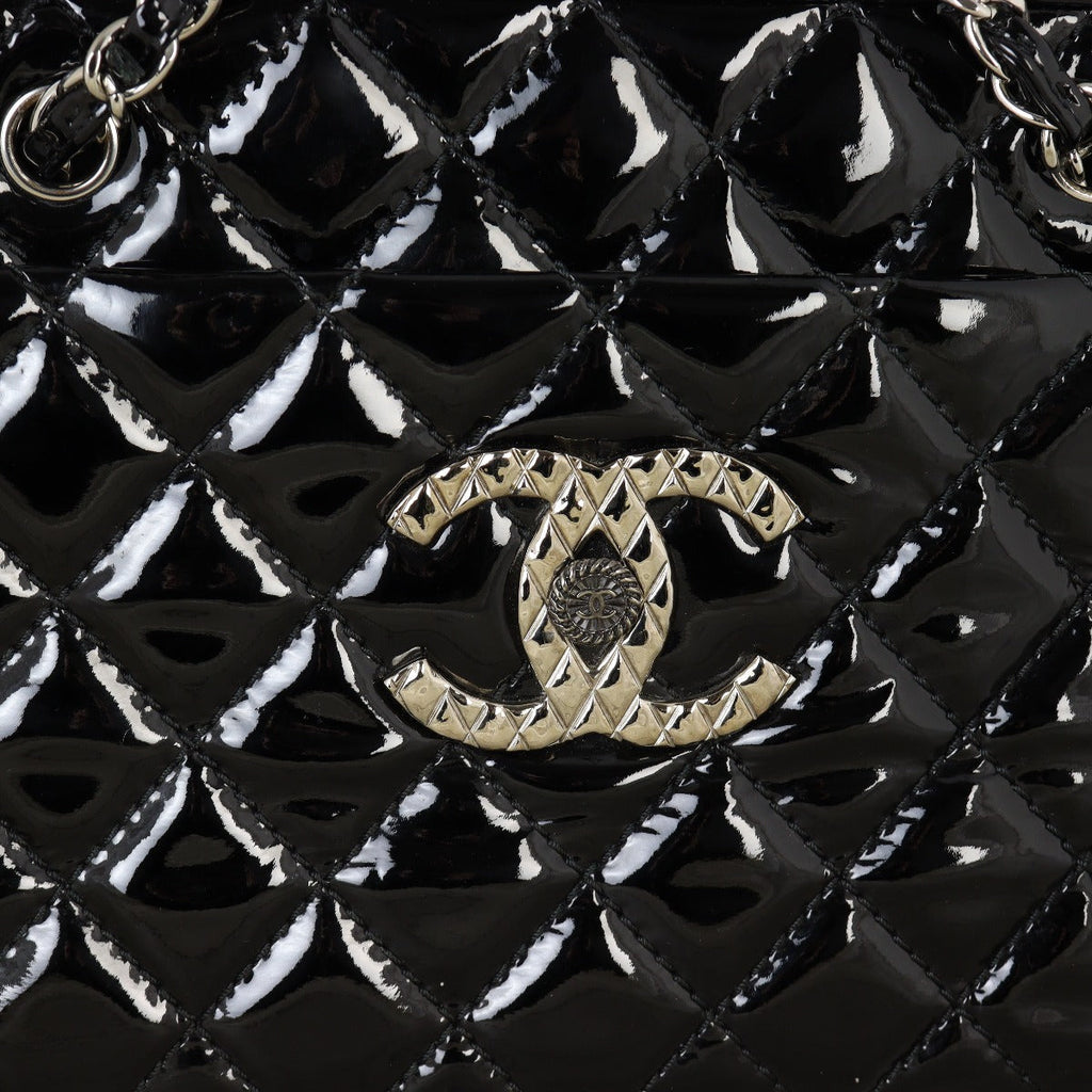 Chanel Brilliant Patent Camera Bag Large