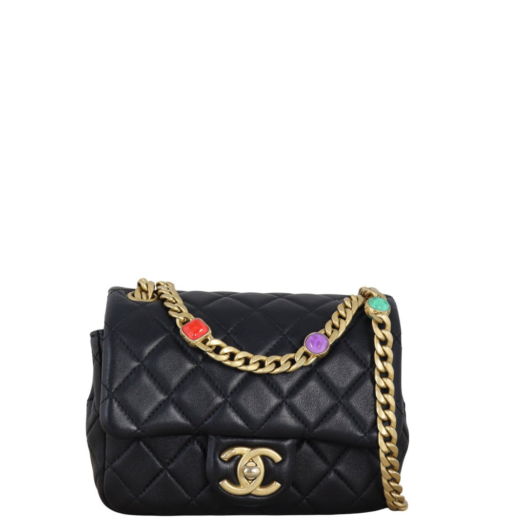 Chanel Pearl Samba Mini Square Flap Bag