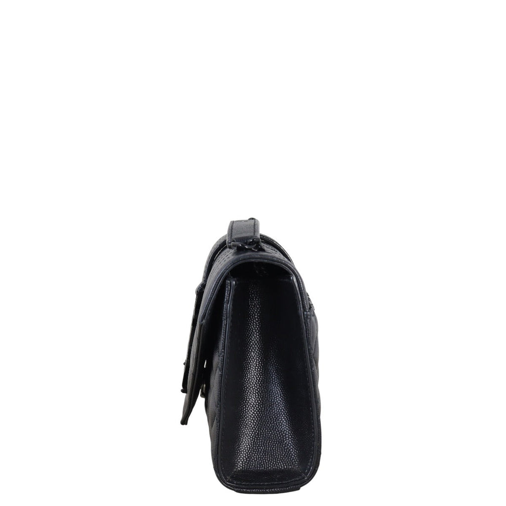 Saint Laurent Monogram Mix Matelasse Envelope Chain Bag Small