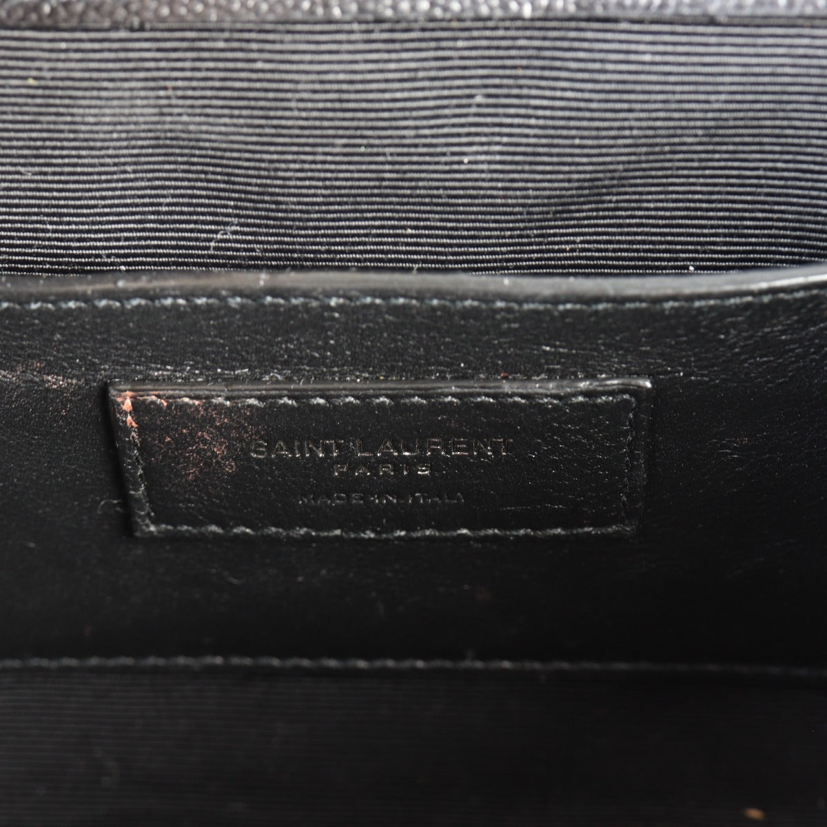 Saint Laurent Monogram Mix Matelasse Envelope Chain Bag Small