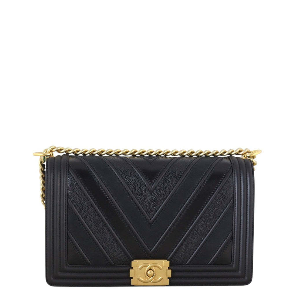 Chanel Boy New Medium Chevron
