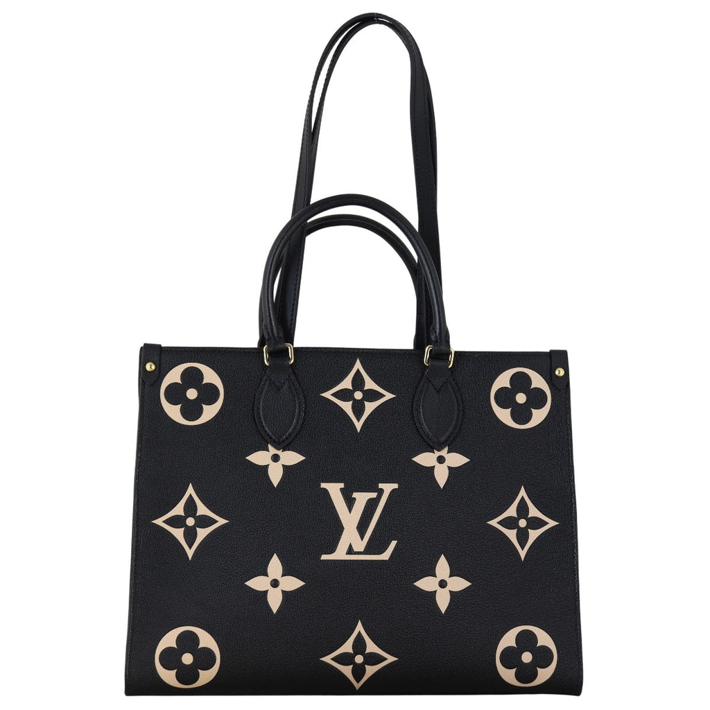 Louis Vuitton OnTheGo MM Monogram Empreinte Giant Bicolour