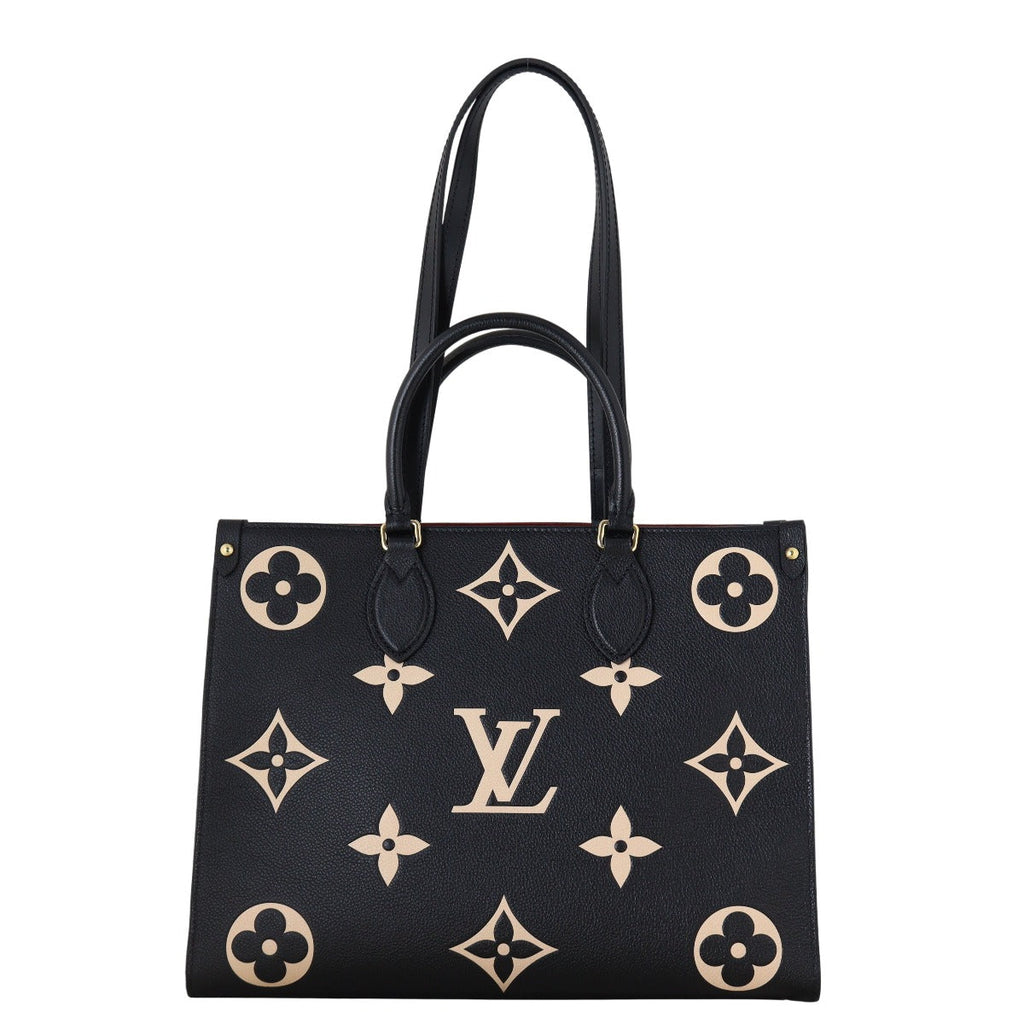 Louis Vuitton OnTheGo MM Monogram Empreinte Giant Bicolour