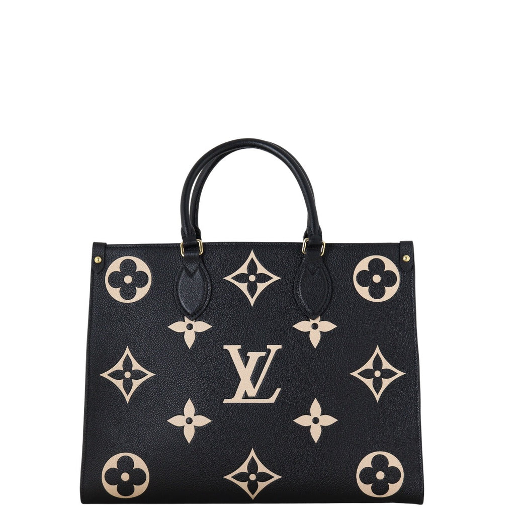 Louis Vuitton OnTheGo MM Monogram Empreinte Giant Bicolour