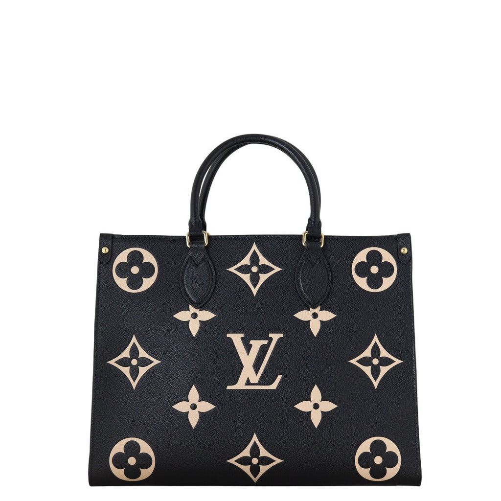 Louis Vuitton OnTheGo MM Monogram Empreinte Giant Bicolour