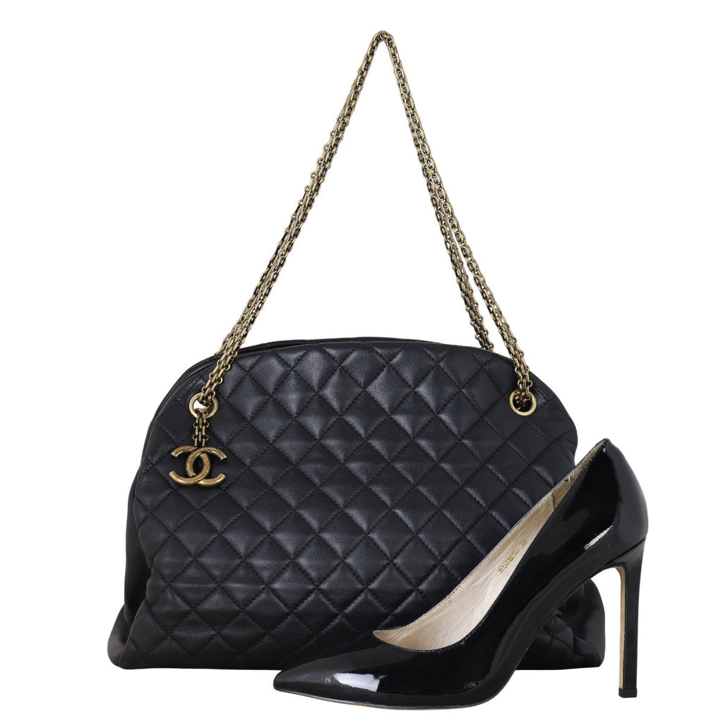 Chanel Just Mademoiselle Bowler Bag Large