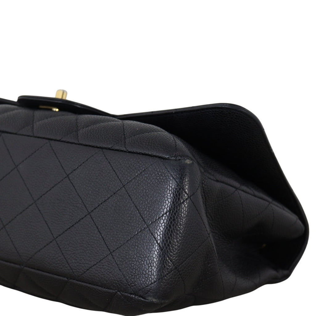 Chanel Classic Single Flap Jumbo Caviar