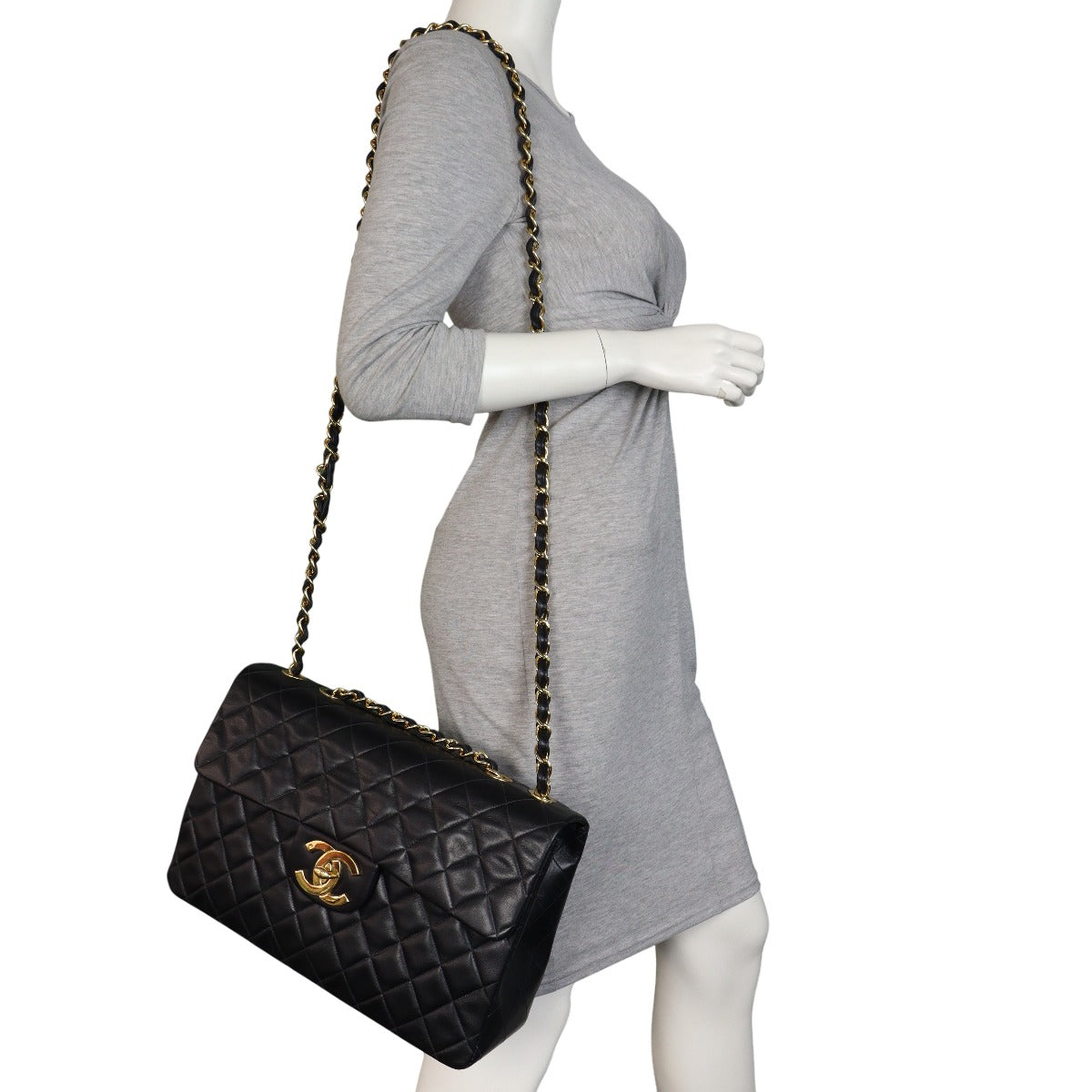 Chanel Maxi Jumbo XL Single Flap