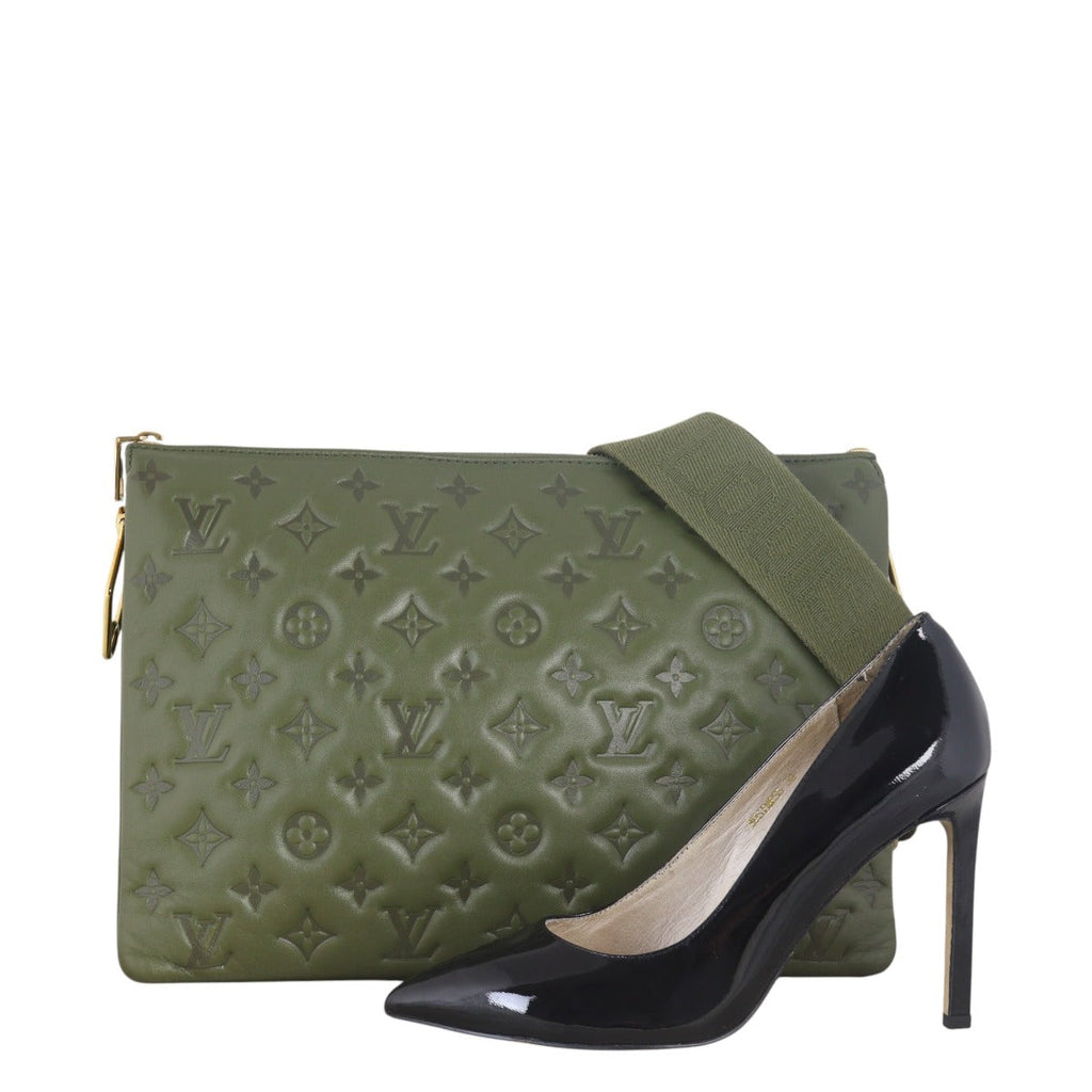 Louis Vuitton Coussin MM Monogram Embossed Lambskin
