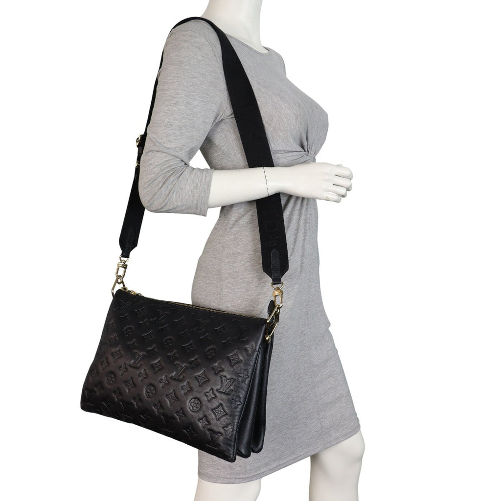 Louis Vuitton Coussin MM Monogram Embossed Lambskin