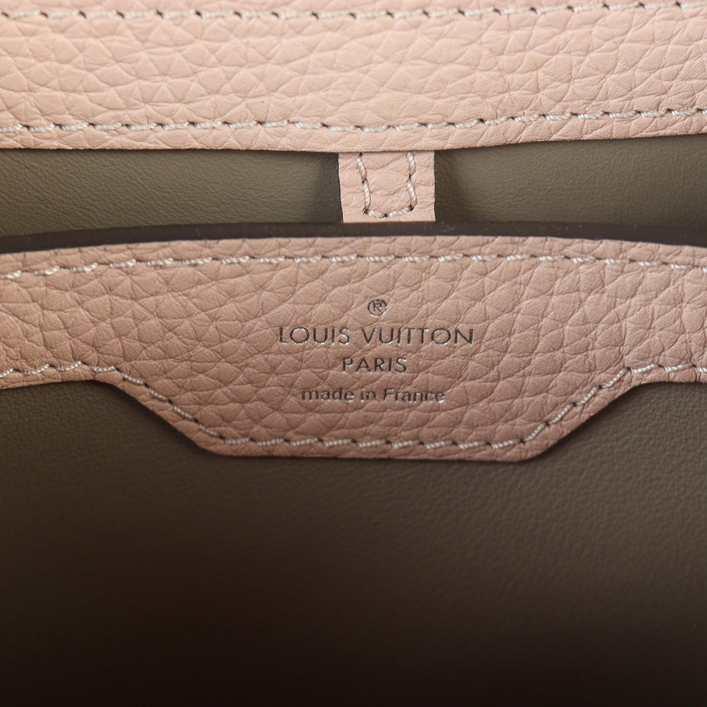 Louis Vuitton Capucines BB Python Handle