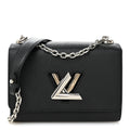 Epi Twist Shoulder Bag MM Black