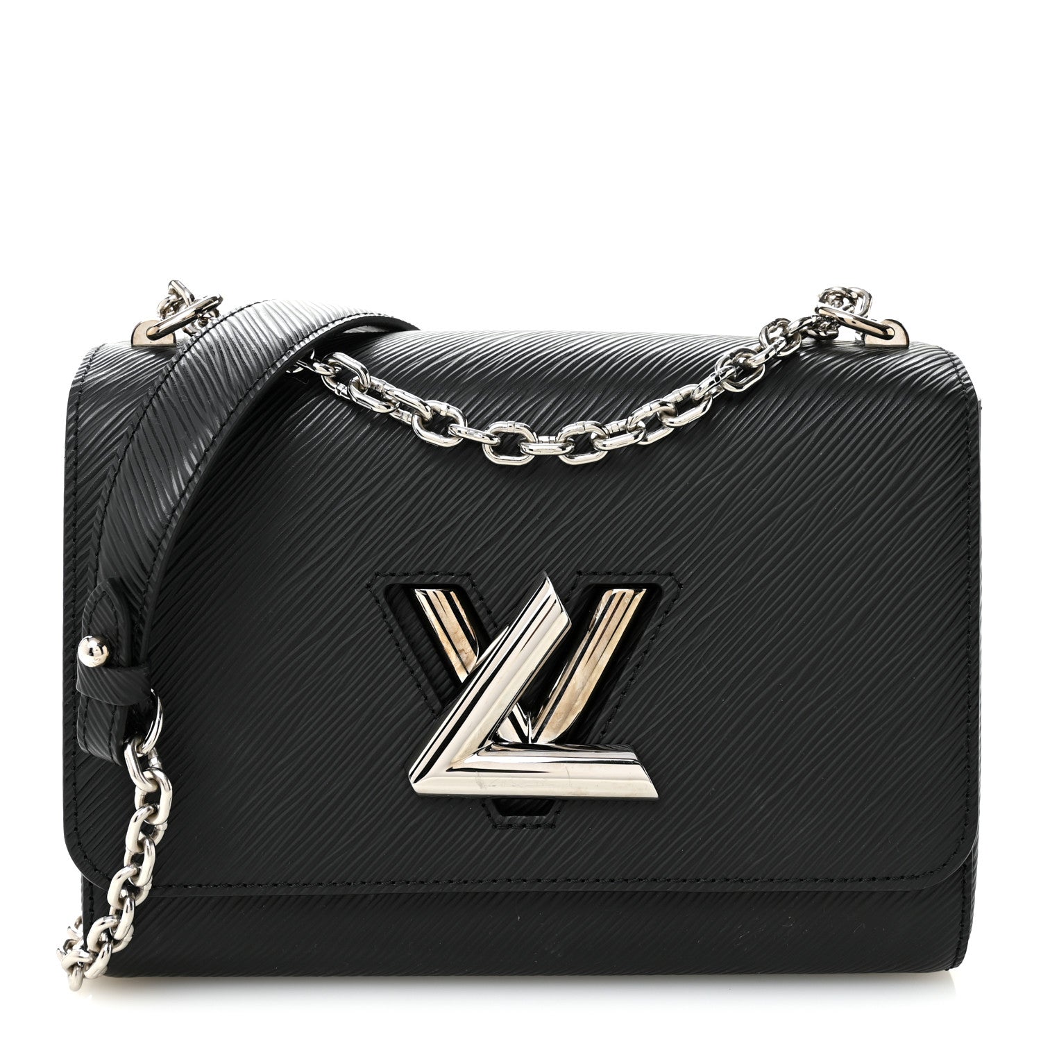 Epi Twist Shoulder Bag MM Black