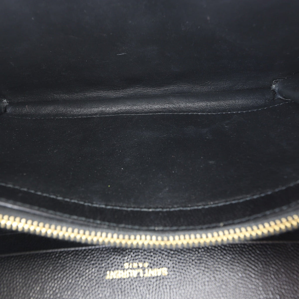 Saint Laurent Monogram Mix Matelasse Envelope Wallet on Chain
