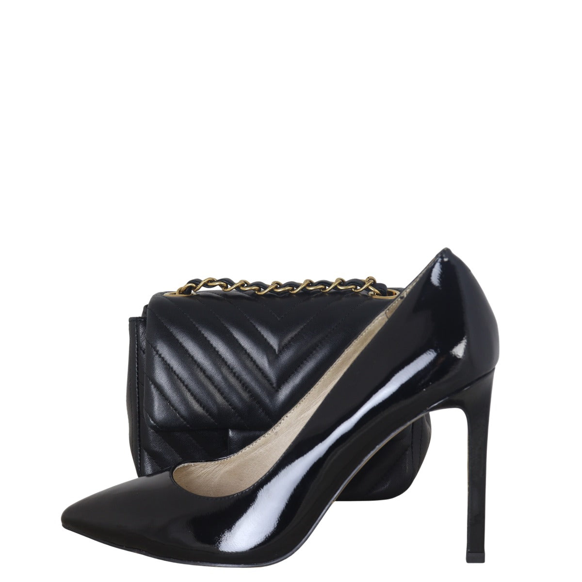 Chanel Classic Flap Mini Square Chevron