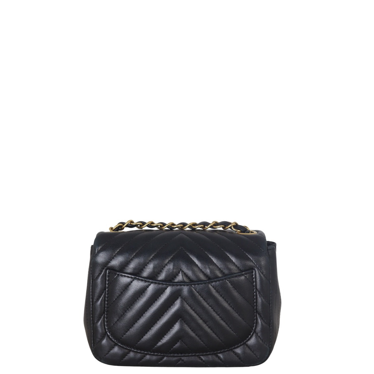 Chanel Classic Flap Mini Square Chevron