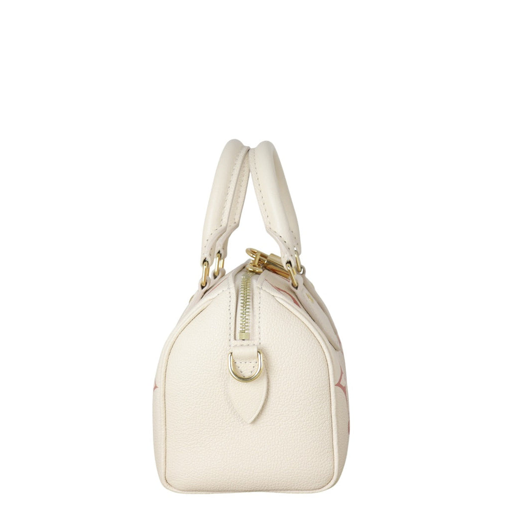 Louis Vuitton Speedy 20 Bandouliere Monogram Empreinte Giant Bicolour