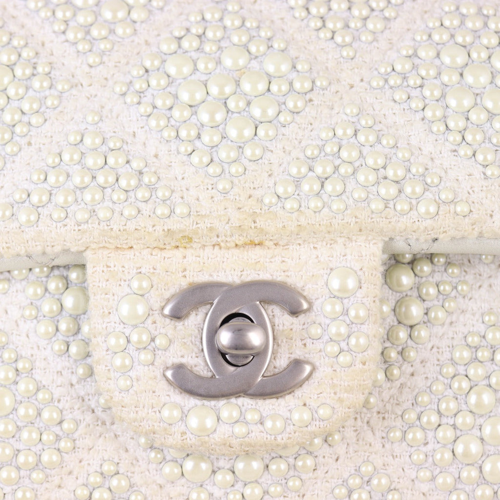 Chanel Classic Single Flap Medium Beaded