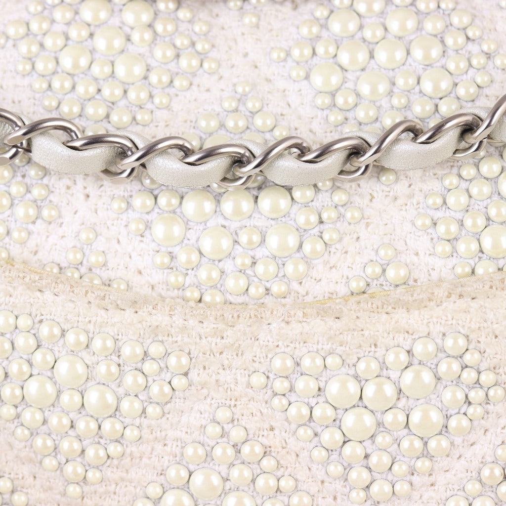 Chanel Classic Single Flap Medium Beaded