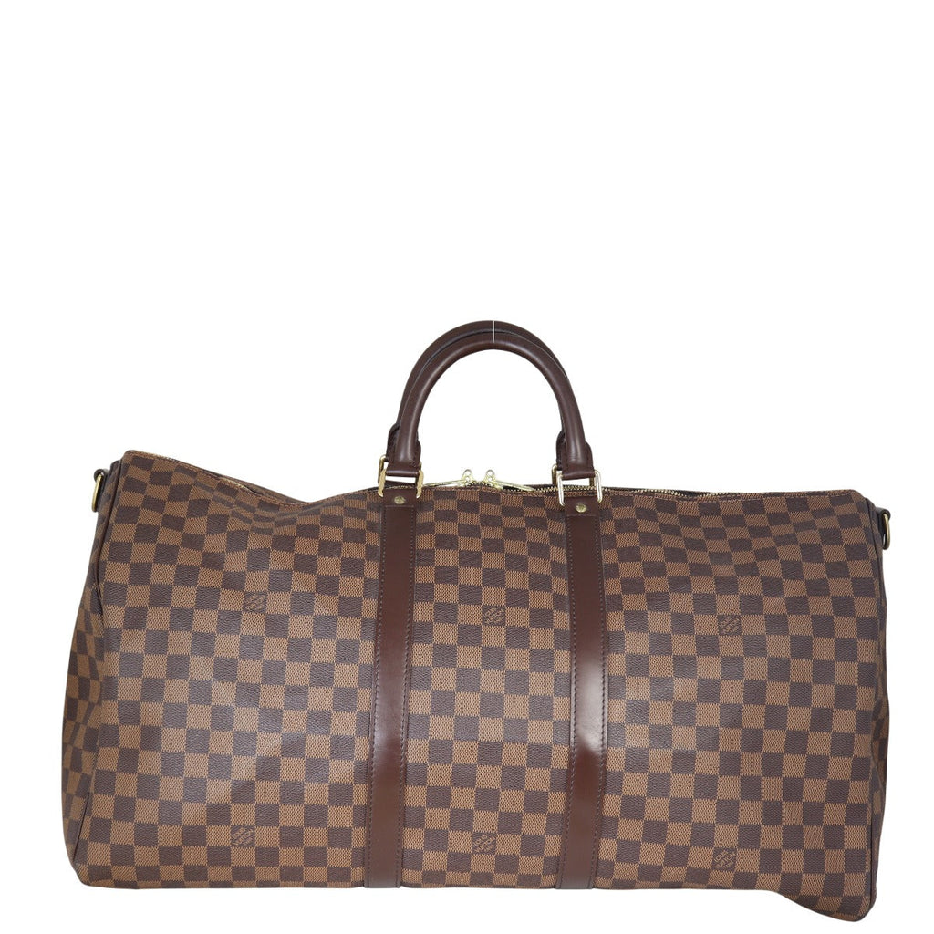 Louis Vuitton Keepall 55 Bandouliere Damier Ebene
