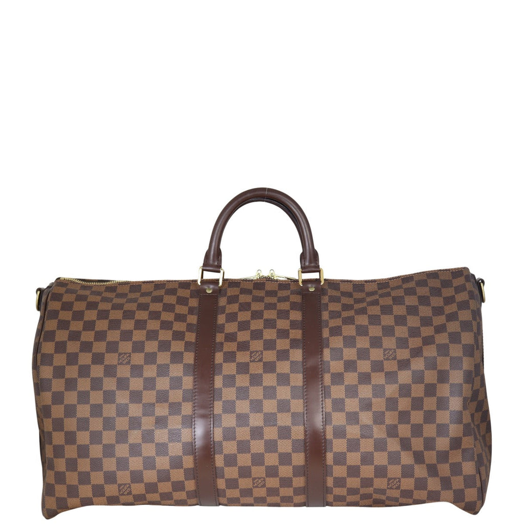 Louis Vuitton Keepall 55 Bandouliere Damier Ebene