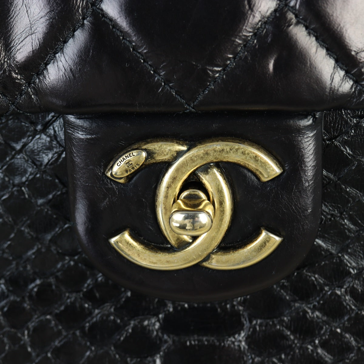 Chanel Urban Mix Flap Bag Python
