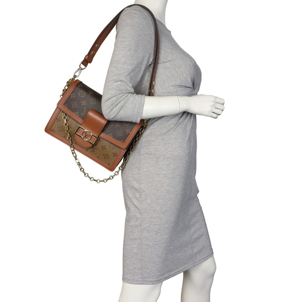 Louis Vuitton Dauphine MM Monogram Reverse